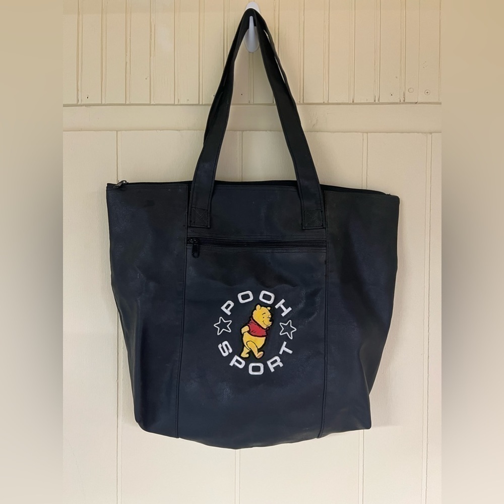 Vintage Pooh‎ Sport shoulder tote bag
